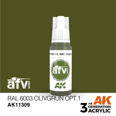 RAL 6003 Olivgrün opt.1 17ml