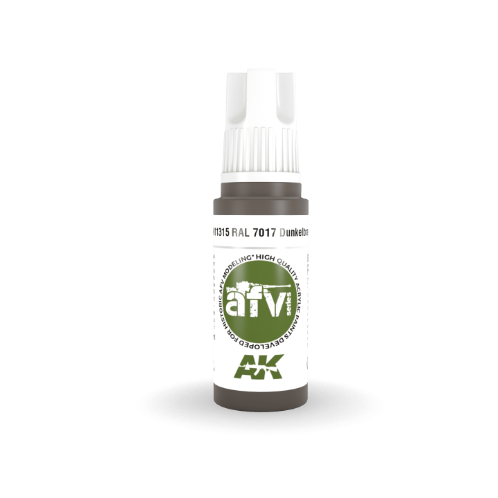 RAL 7017 Dunkelbraun 17ml