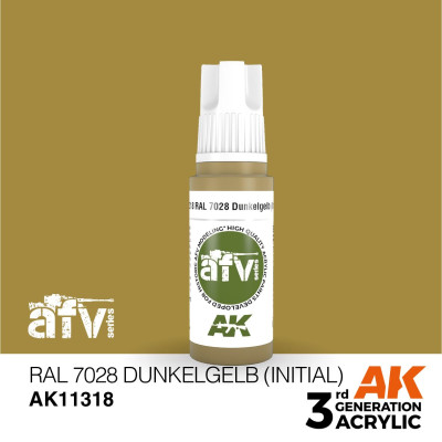 RAL 7028 Dunkelgelb (Initial) 17ml