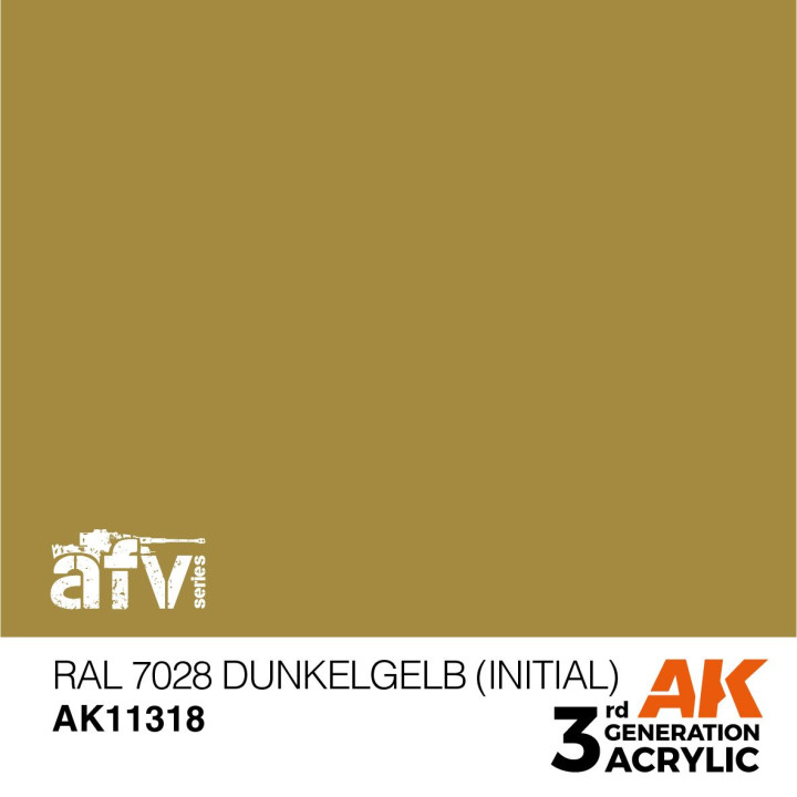 RAL 7028 Dunkelgelb (Initial) 17ml