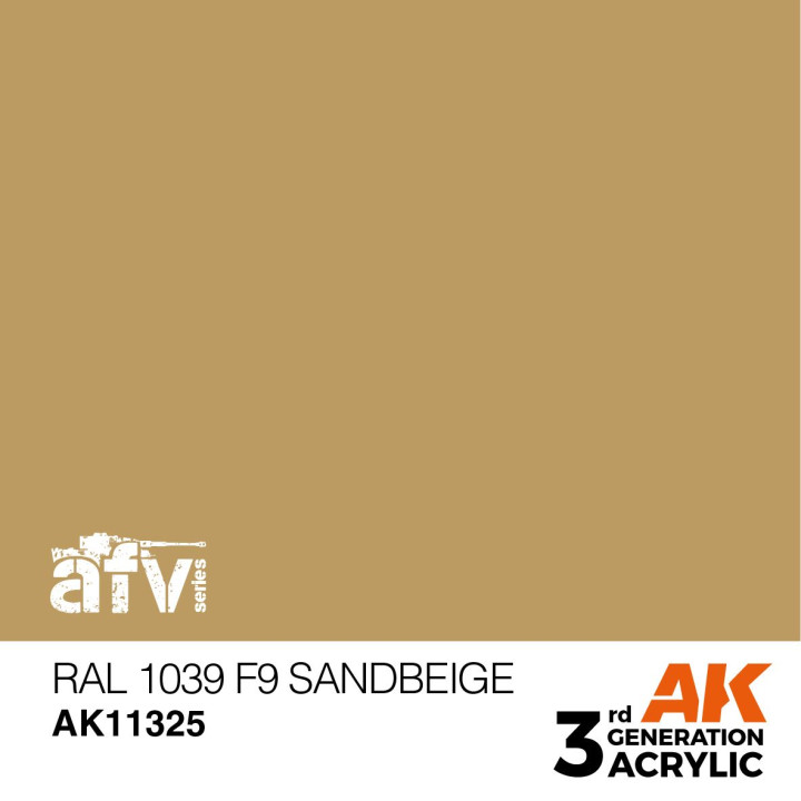 RAL 1039 F9 Sandbeige 17ml