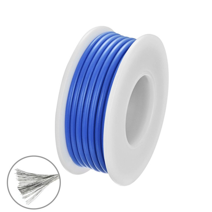 Flexibilný silikónový kábel 5 farieb 20AWG/5x10m