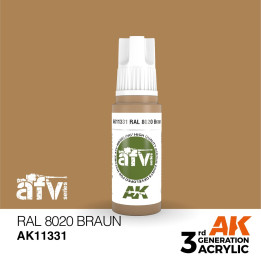 RAL 8020 Braun 17ml