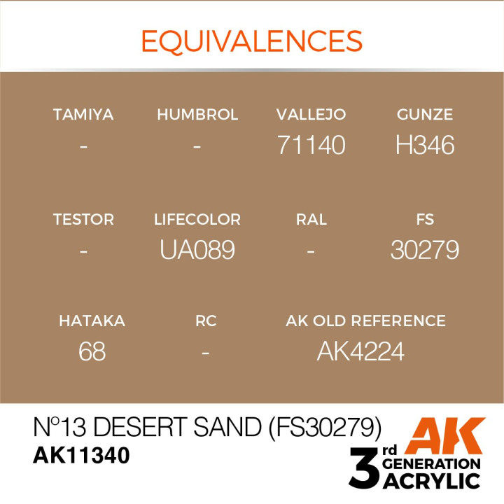 No13 Desert Sand (FS30279) 17ml