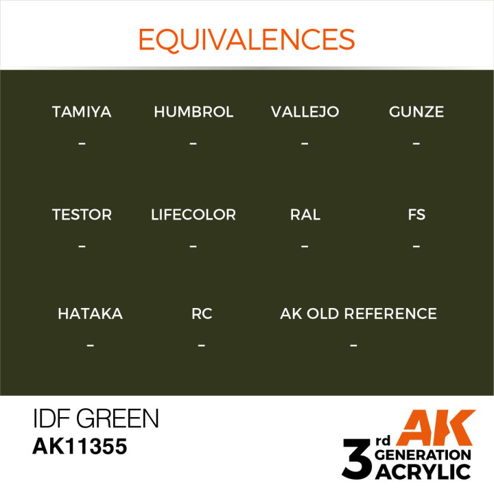 IDF Green 17ml