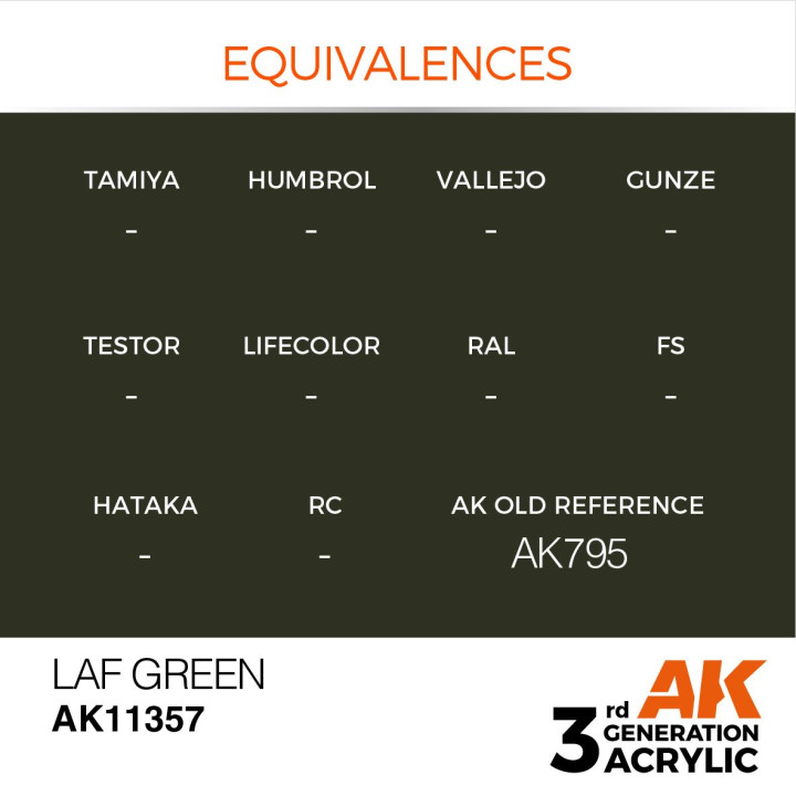 LAF Green 17ml
