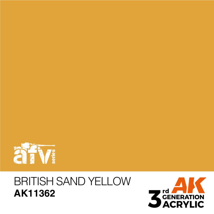 British Sand Yellow 17ml