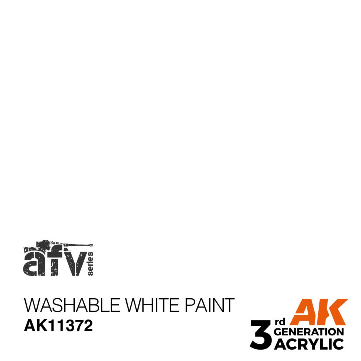 Washable White Paint 17ml