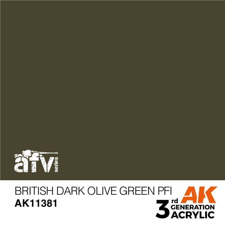 British Dark Olive Green PFI 17ml