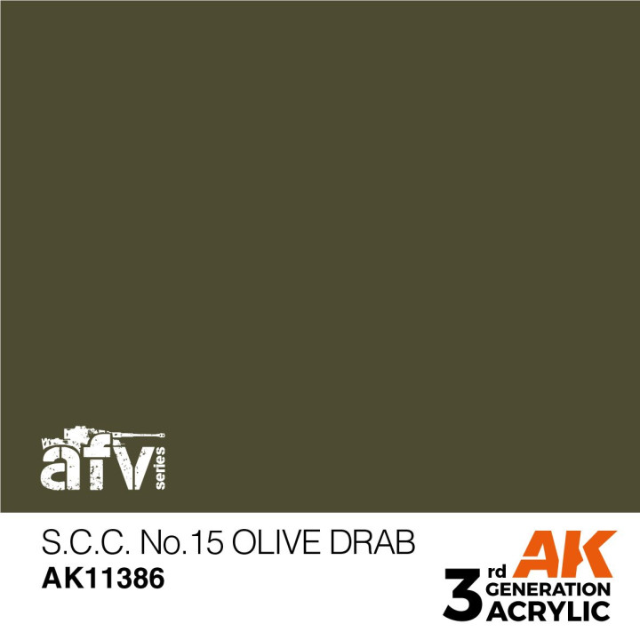 S.C.C. No.15 Olive Drab 17ml
