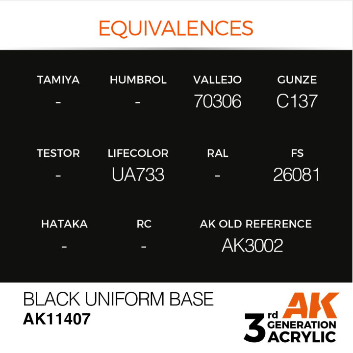 Black Uniform Base 17ml