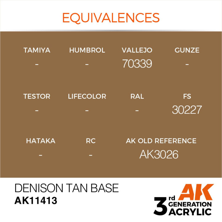 Denison Tan Base 17ml