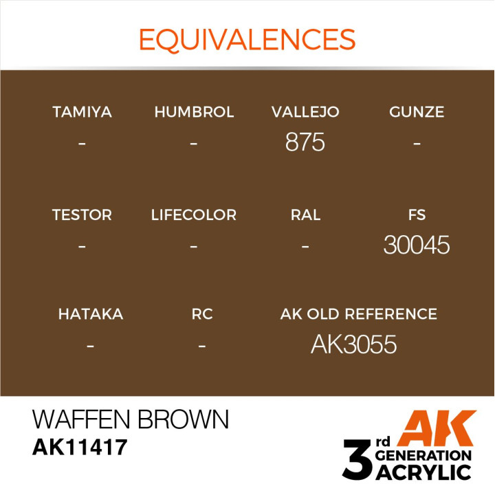 Waffen Brown 17ml