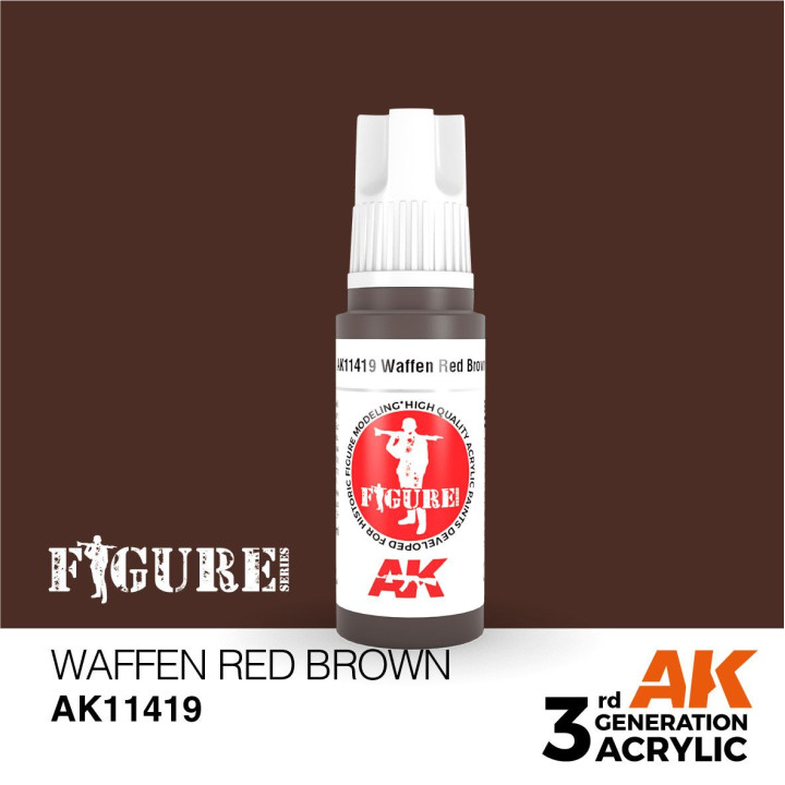 Waffen Red Brown 17ml