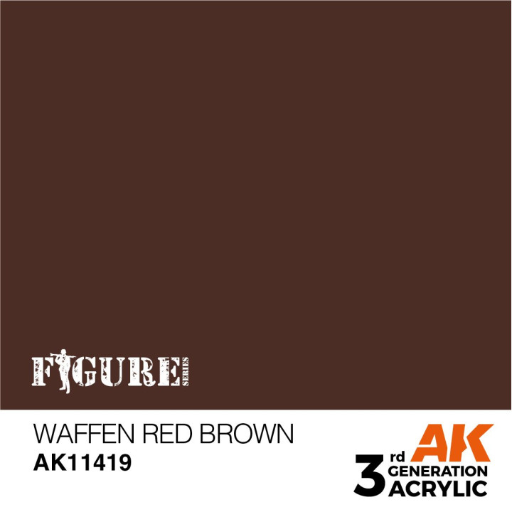 Waffen Red Brown 17ml