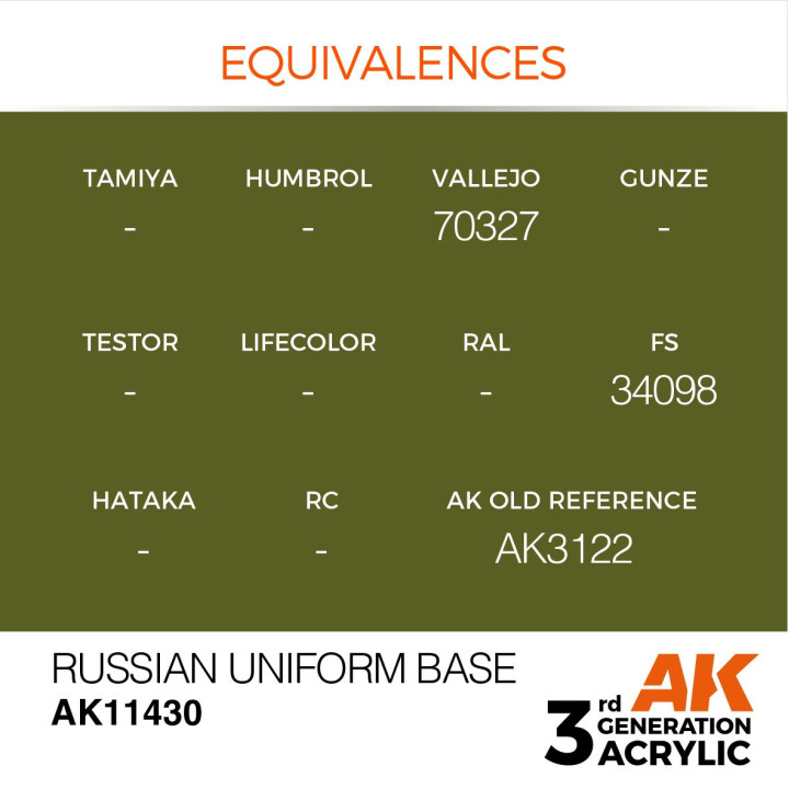 Russian Uniform Base 17ml
