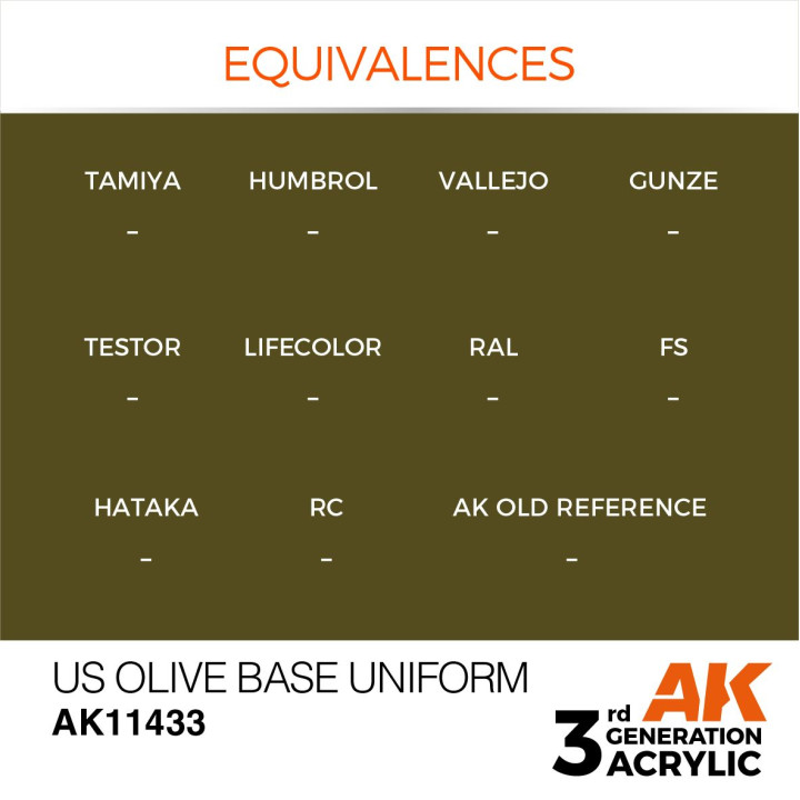 US Olive Base Uniform 17ml