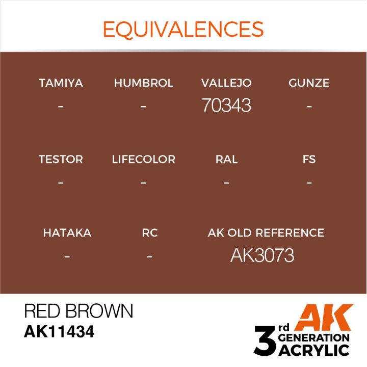Red Brown 17ml