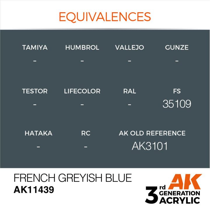 French Greyish Blue 17ml