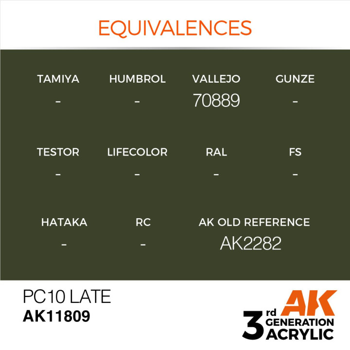 PC10 Late 17ml