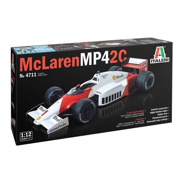 Model Kit auto 4711 - Mc Laren MP4/2C Prost Rosberg (1:12)