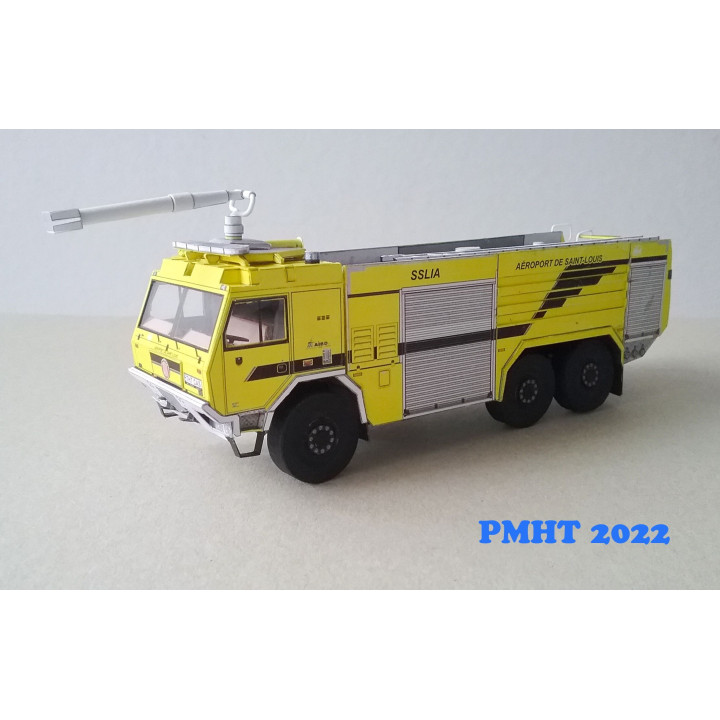 Model cisterny Tatra Force 4x4 TLF4000 v službách nemeckých hasičov a Tatra Force 6x6 KHA40, ktorá slúži na letisku v Senegale.