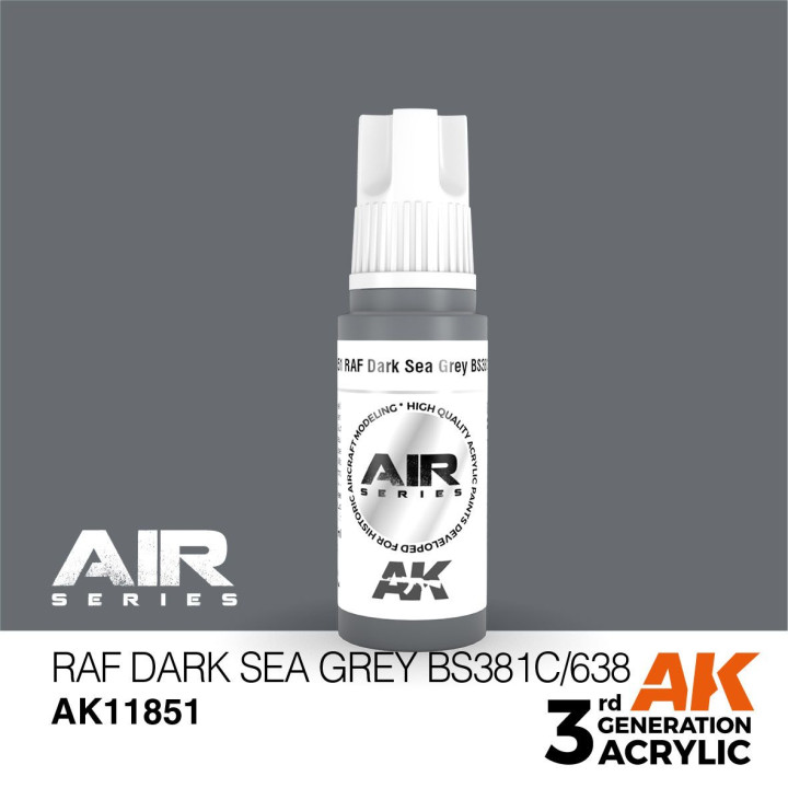 RAF Dark Sea Grey BS381C/638 17ml