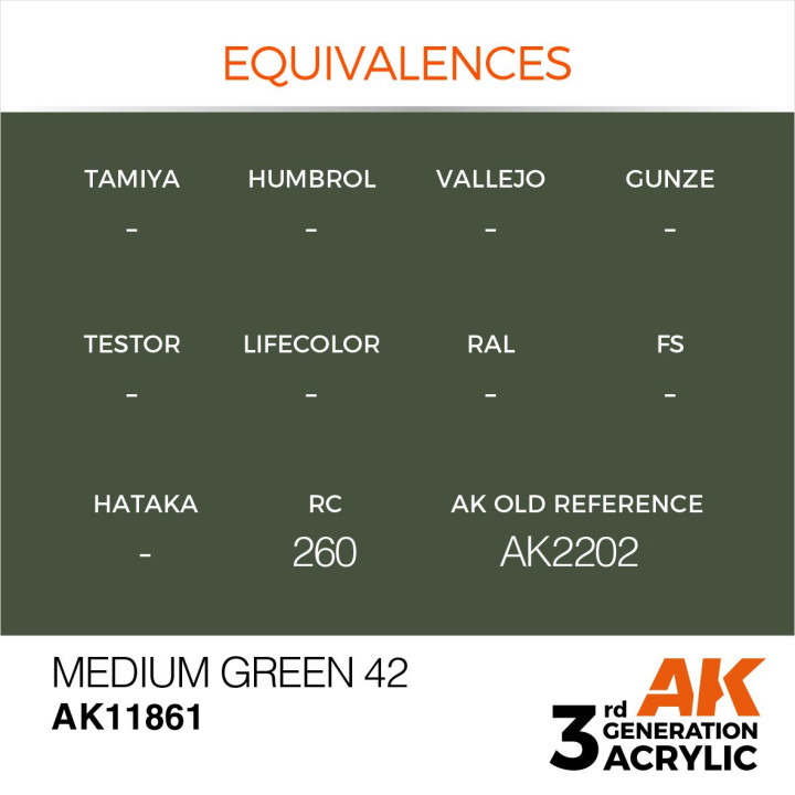 Medium Green 42 17ml