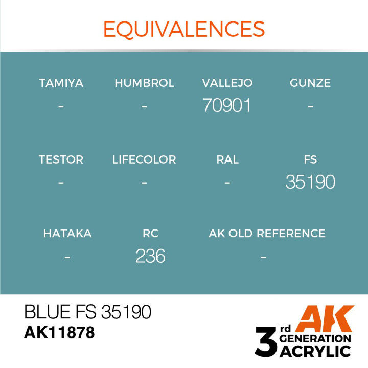 Blue FS 35190 17ml