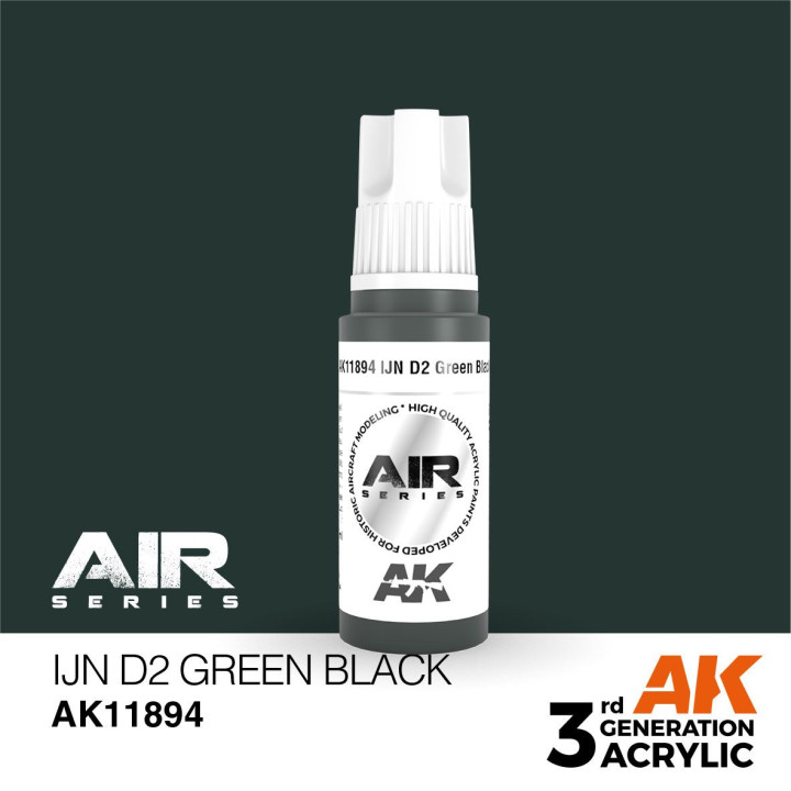 IJN D2 Green Black 17ml