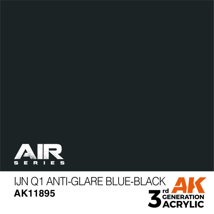 IJN Q1 Anti-Glare Blue-Black 17ml