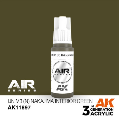 IJN M3 (N) Nakajima Interior Green 17ml
