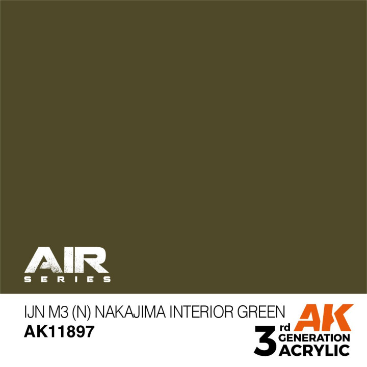 IJN M3 (N) Nakajima Interior Green 17ml