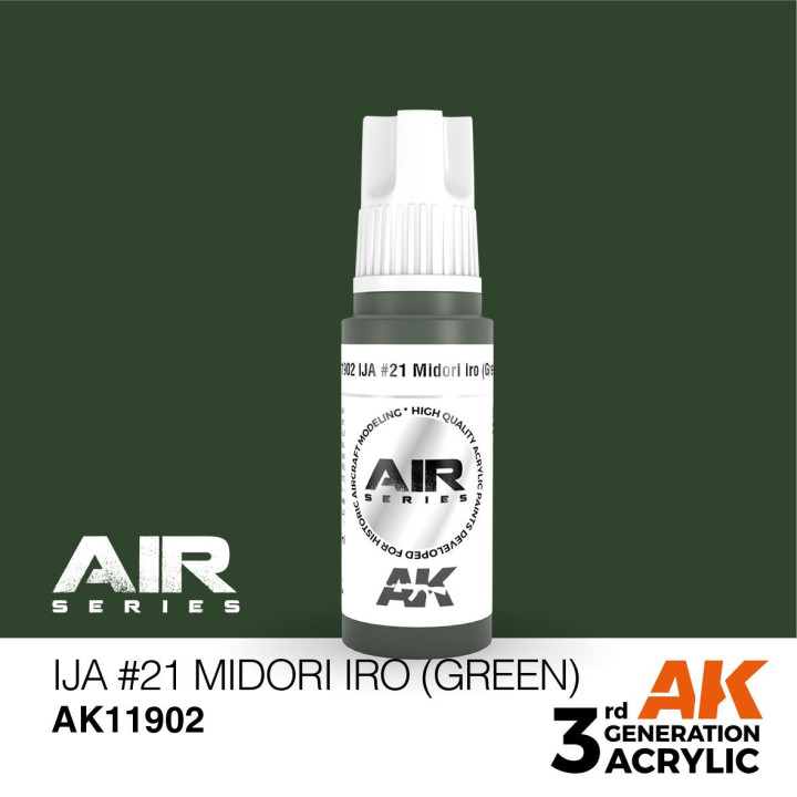 IJA no21 Midori iro (Green) 17ml