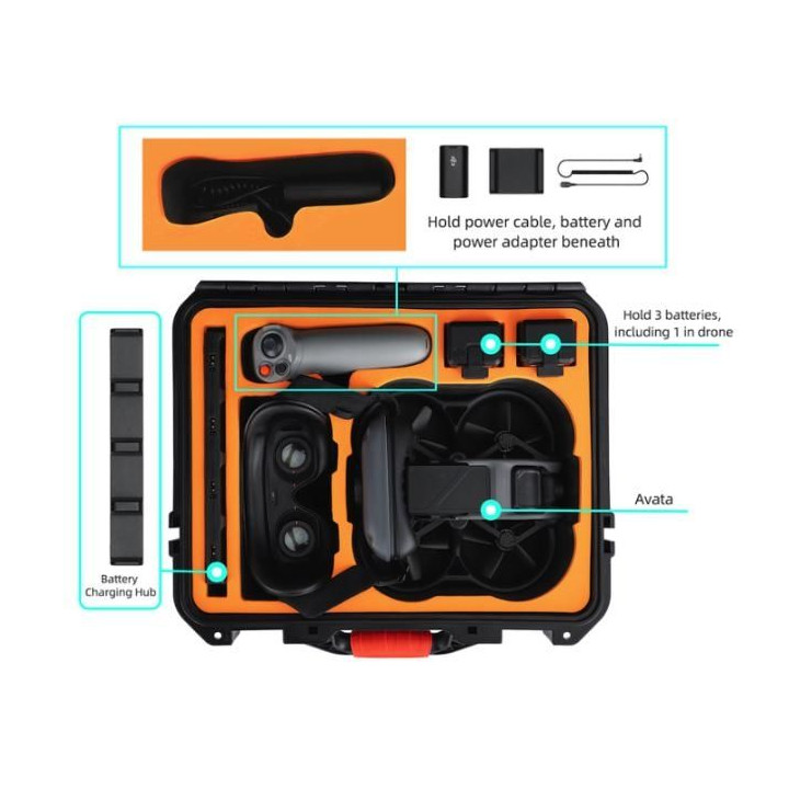 DJI Avata Pro-View Combo - odolný kufr