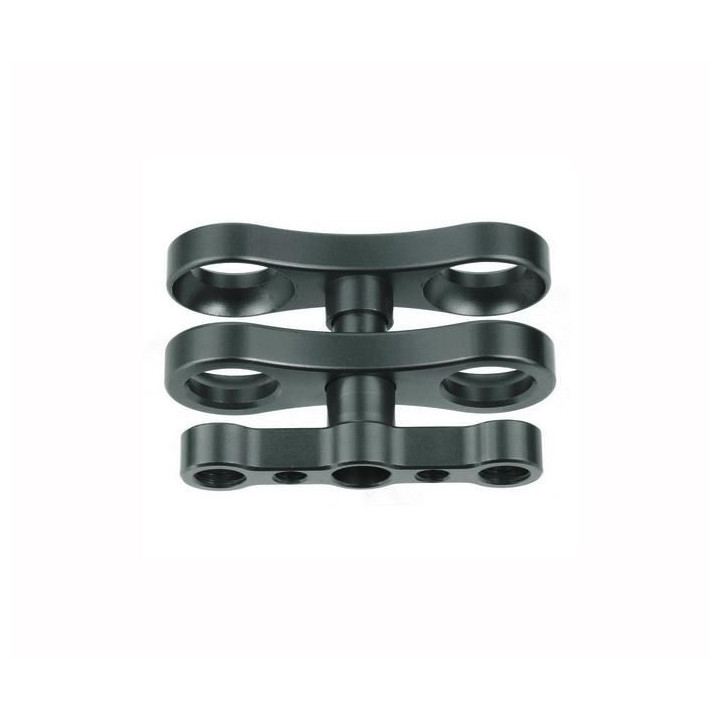 Aluminum Alloy Butterfly Clip Adapter (Titanium)