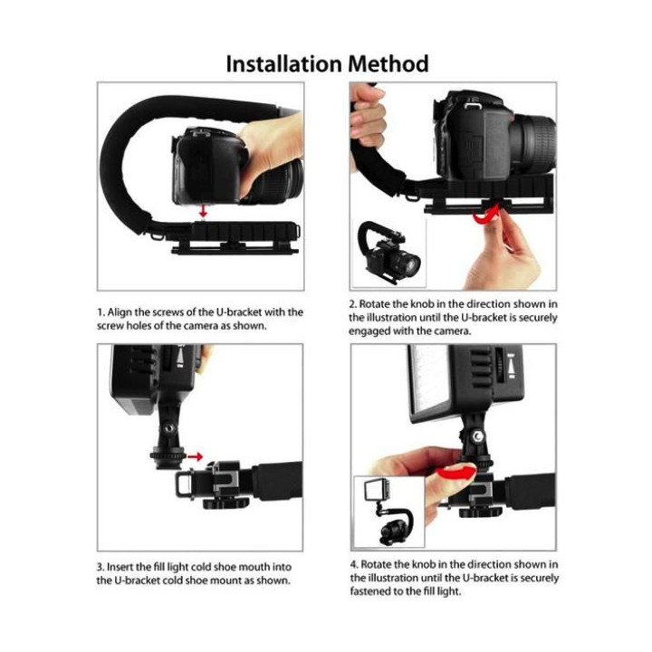Handheld Stabilizer Combo for Cameras