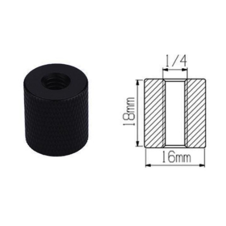 1/4" Female to 1/4" Female Screw