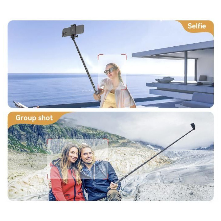 Prodlužující selfie tyč na kameru Insta360 X3 / X2 / One RS (1,2m)