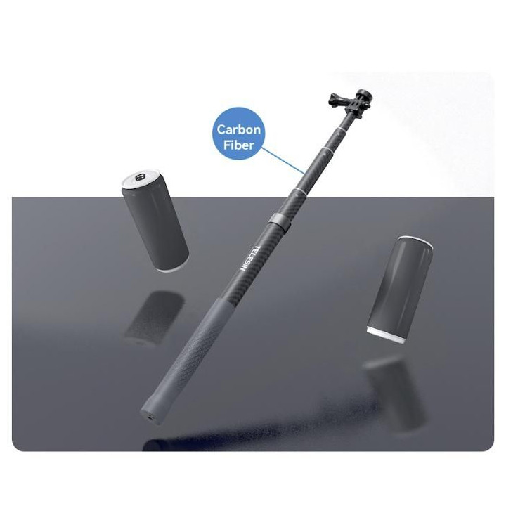 Prodlužující selfie tyč na kameru Insta360 X3 / X2 / One RS (3m)