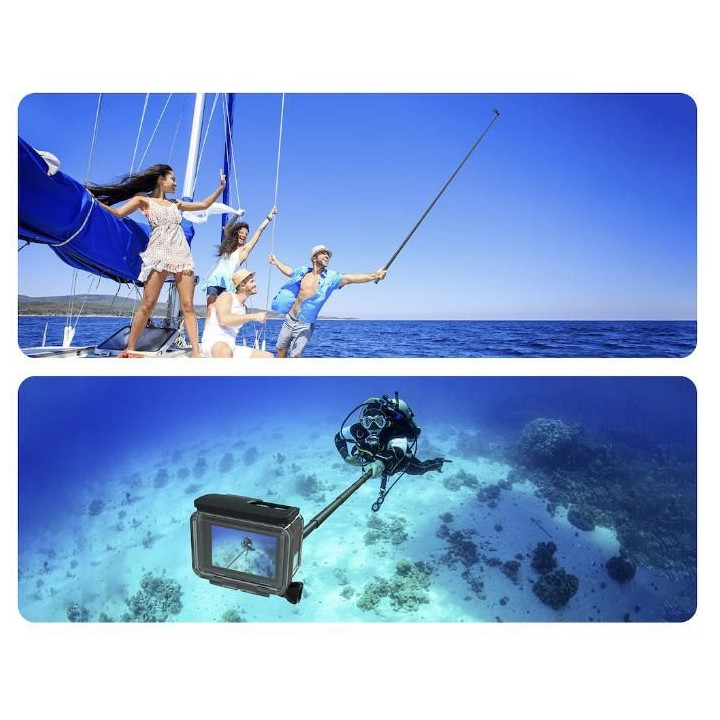Prodlužující selfie tyč na kameru Insta360 X3 / X2 / One RS (3m)