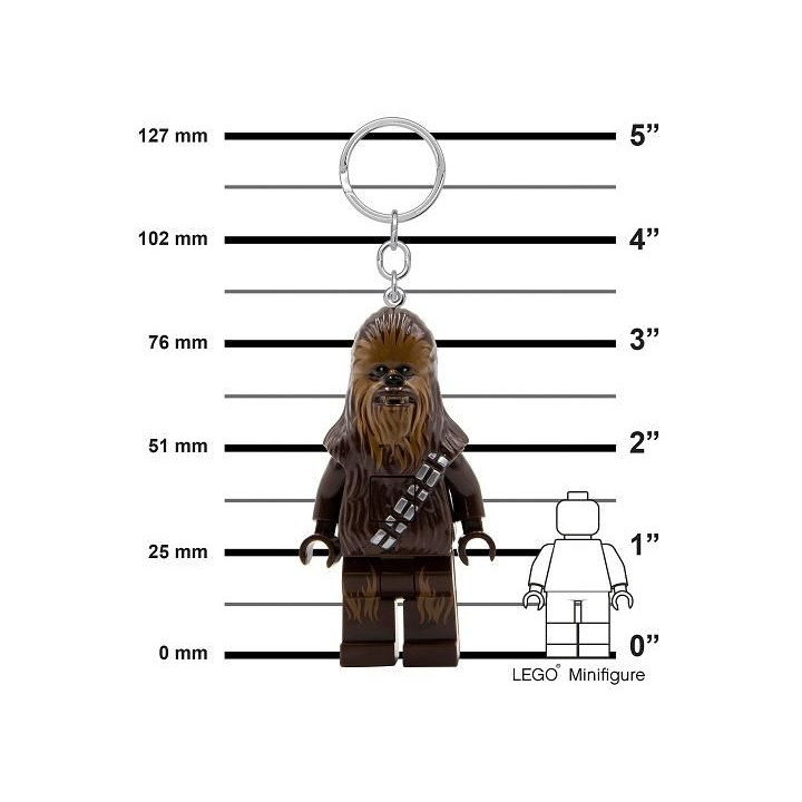 LEGO svítící klíčenka - Star Wars Chewbacca