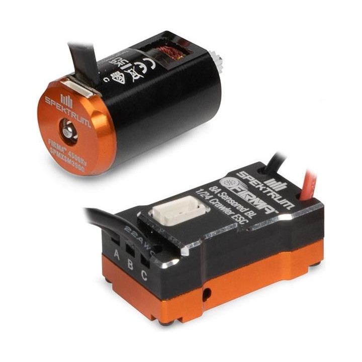Spektrum motor střídavý Firma, regulátor 8A: SCX24