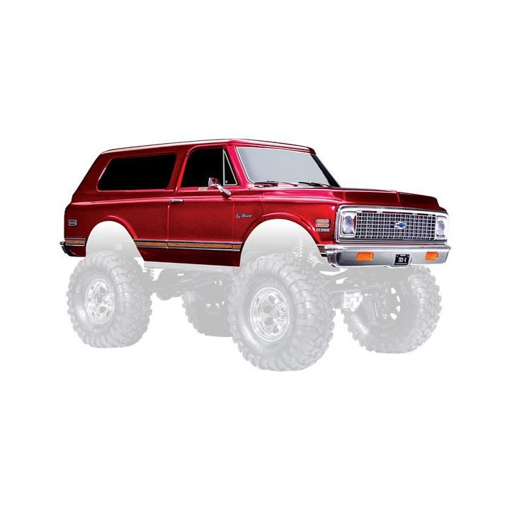 Traxxas karosérie Chevrolet Blazer 1972 kompletní červená