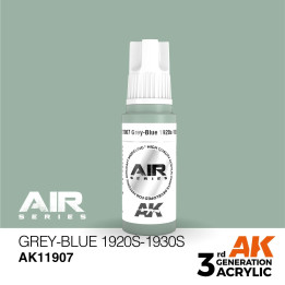 Grey-Blue 1920s-1930s 17ml