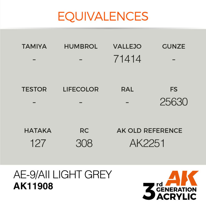 AE-9/AII Light Grey 17ml