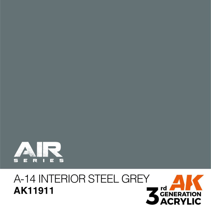 A-14 Interior Steel Grey 17ml
