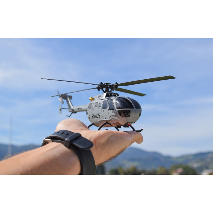 MODSTER BO-105 Flybarless Electric Helicopter RTF