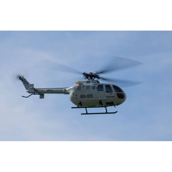 MODSTER BO-105 Flybarless Electric Helicopter RTF