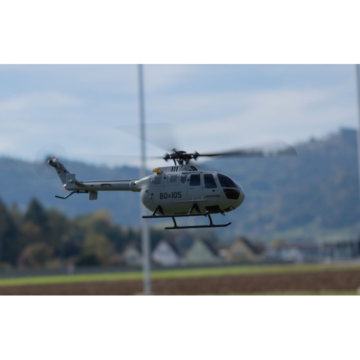 MODSTER BO-105 Flybarless Electric Helicopter RTF
